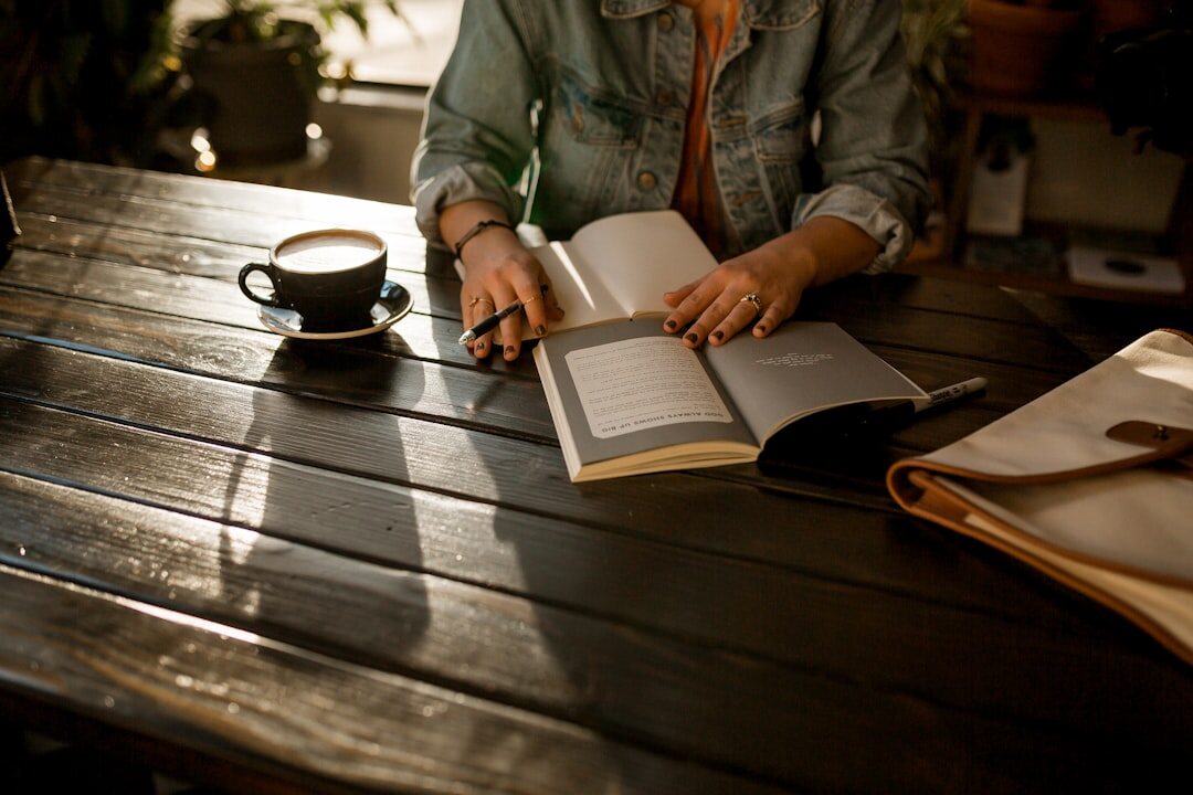 person journaling thoughts
